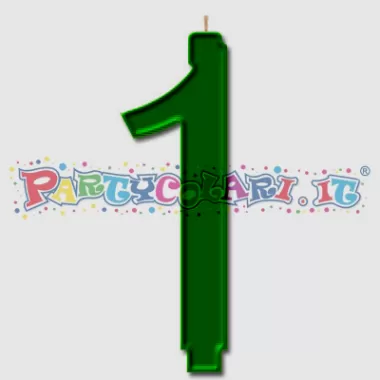 CANDELA cm.10 VERDE 1