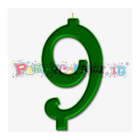 CANDELA cm.10 VERDE 9