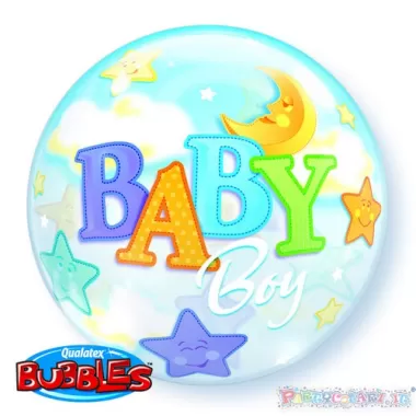 BUBBLE BABY BOY LUNA E STELLE