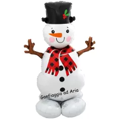 AIRLOONZ PUPAZZO DI NEVE cm.139