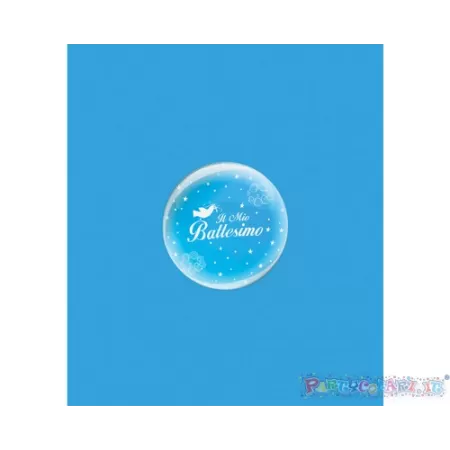DECO B-LOON 10" IL MIO BATTESIMO pz.5