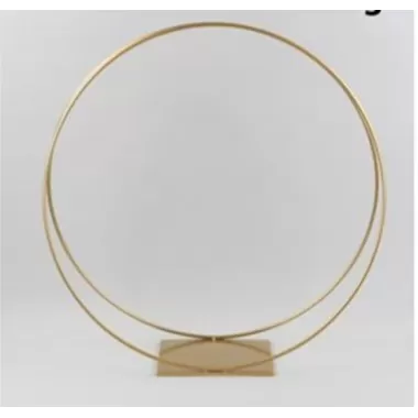 CERCHIO DOPPIO FERRO Ø90ORO