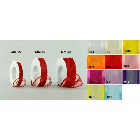 NASTRO VALENCIA MM 40 X 25 MROSSO