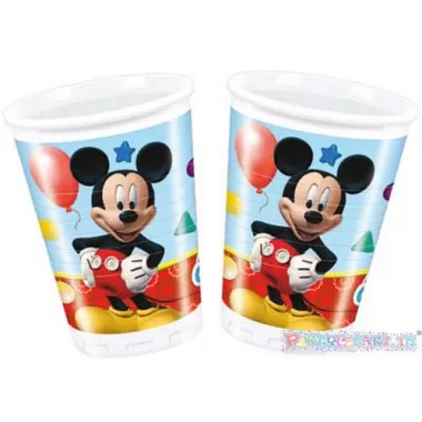 BICCHIERI MICKEY PLAYFUL PZ.8