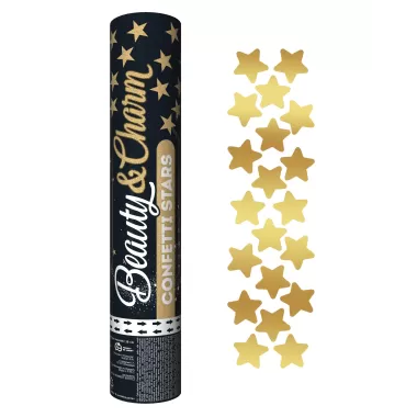 SPARACORIANDOLI STELLE ORO GOLD 30 Cm