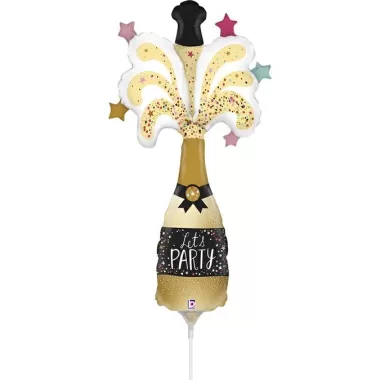 14" PARTY CHAMPAGNE MINI pz.10