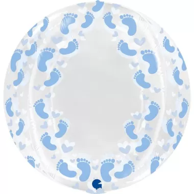 19" GLOBE PIEDINI BLU