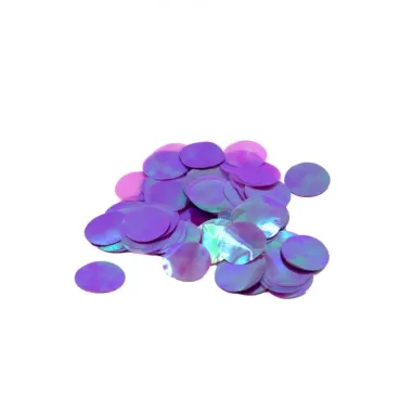 CORIANDOLI DA TAVOLO ROSA IRRIDESCENTI gr.15