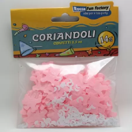 CORIANDOLI TAVOLO ORSETTA  ROSA