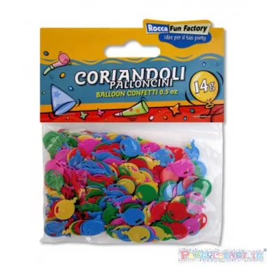 CORIANDOLI TAVOLO PALLONCINI