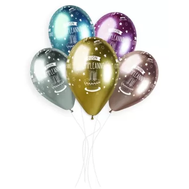 13" BUON COMPLEANNO SHINY pz. 25