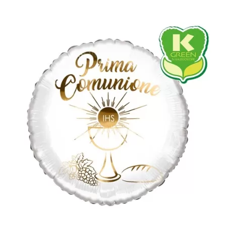 18" COMUNIONE BIANCO K-GREEN
