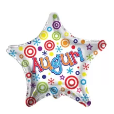 18" STELLA AUGURI CERCHI E ASTERISCHI 2