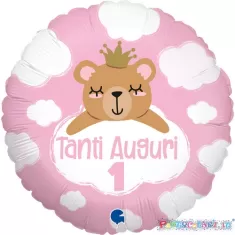 18" TANTI AUGURI 1 BAMBINA 2