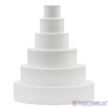 BASE TORTA TONDA POLISTIROLO 45x5