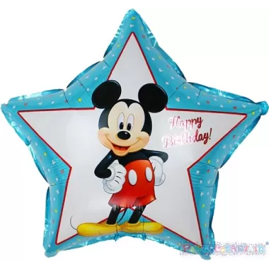 18" MICKEY STELLA HAPPY BIRTHDAY