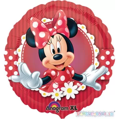18" MINNIE POIS ROSSO MARGHERITE
