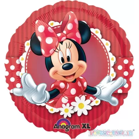 18" MINNIE POIS ROSSO MARGHERITE