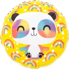 18" PANDA MULTICOLOR ARCOBALENO 2