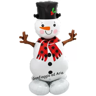 AIRLOONZ PUPAZZO DI NEVE cm.139