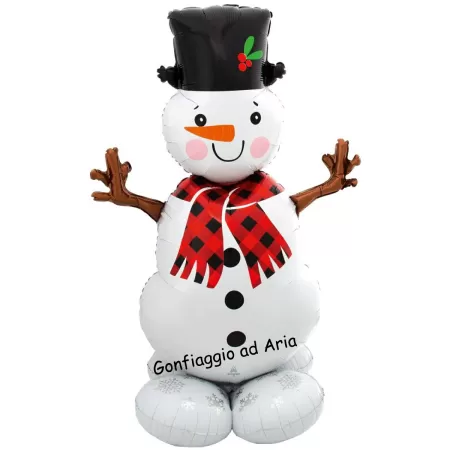 AIRLOONZ PUPAZZO DI NEVE cm.139