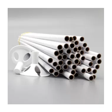 BACCHETTA CON VALVOLA BIODEGRADABILI  pz.100