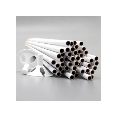 BACCHETTA CON VALVOLA BIODEGRADABILI  pz.100