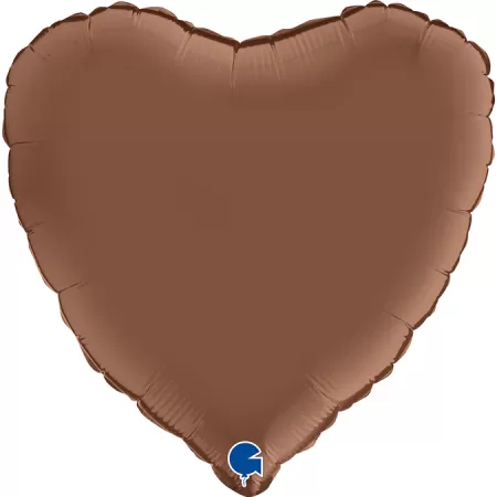 18" CUORE CIOCCOLATO