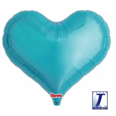 25"JELLY HRT MET.LIGHT BLUE