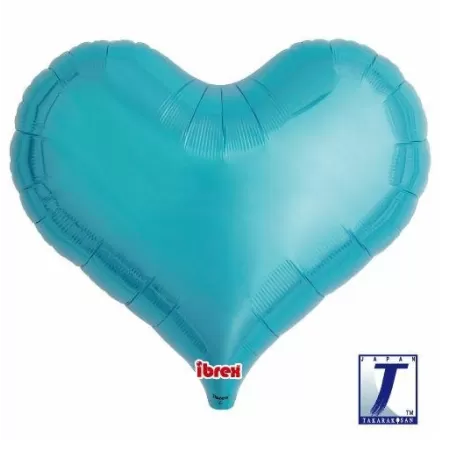 25"JELLY HRT MET.LIGHT BLUE