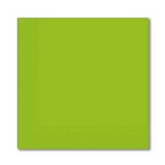 TOVAGLIOLI 33X33 2 VELI VERDE LIME pz.40