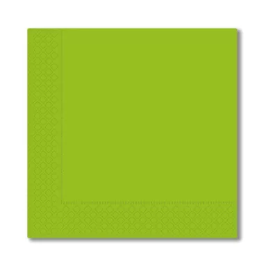 TOVAGLIOLI 33X33 2 VELI VERDE LIME pz.40