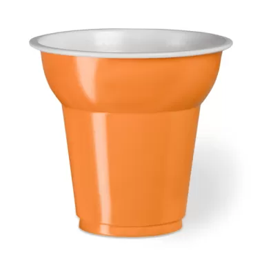 BICCHIERINI ARANCIO NAT-BIO 70 ml.  50 pz.