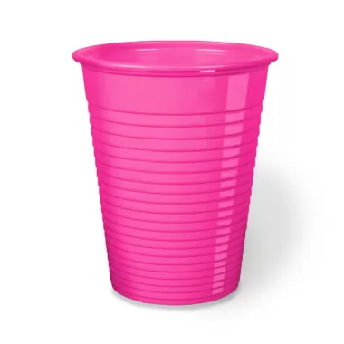 BICCHIERI FUCSIA NAT-BIO 200 ml.  50 pz.