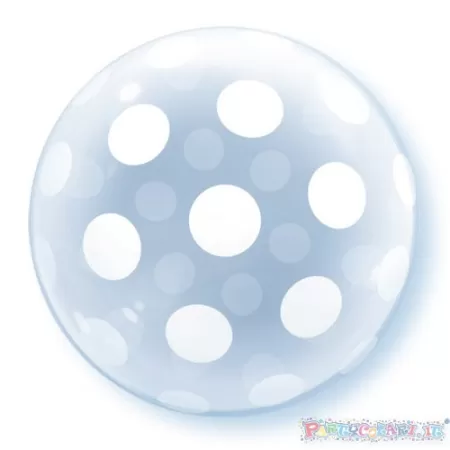DECO BUBBLE POIS BIANCHI
