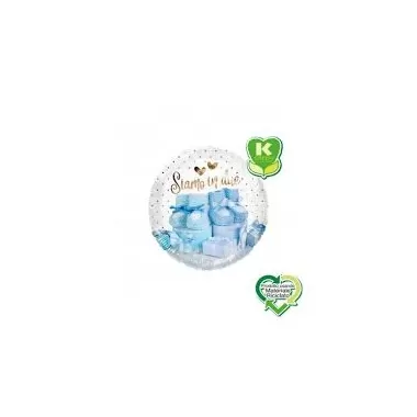 18" SIAMO IN DUE CELESTE