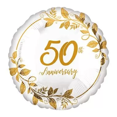 18" 50TH ANNIVERSARIO NEW