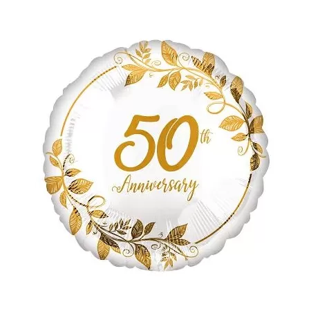18" 50TH ANNIVERSARIO NEW