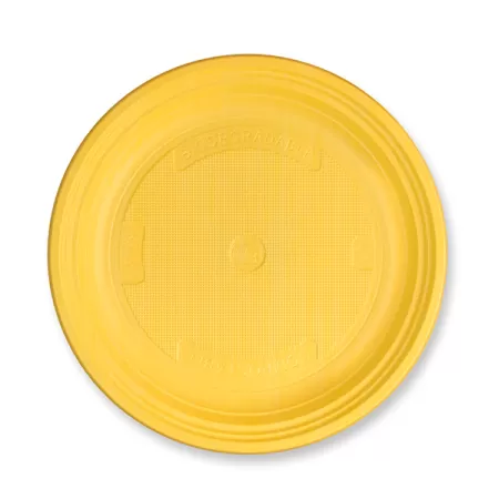 PIATTO DESSERT GIALLO NAT-BIO 25 pz.