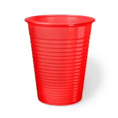 BICCHIERI ROSSO NAT-BIO 200 ml.  50 pz.