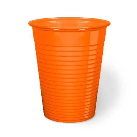 BICCHIERI ARANCIO NAT-BIO 200 ml.  50 pz.