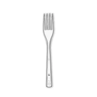 FORCHETTE TRASPARENTI RIUTILIZZABILI  20 pz.
