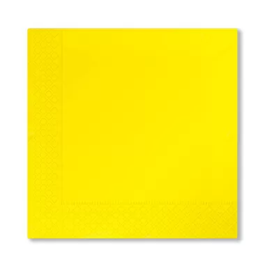 TOVAGLIOLI 33X33 2 VELI GIALLO pz.40
