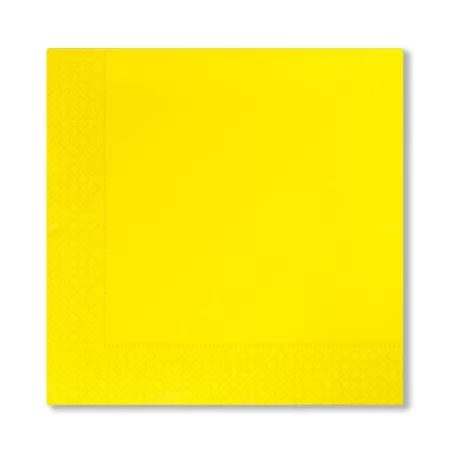 TOVAGLIOLI 33X33 2 VELI GIALLO pz.40