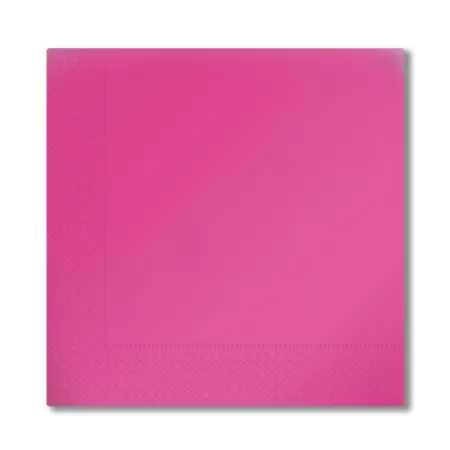 TOVAGLIOLI 33X33 2 VELI FUCSIA pz.40