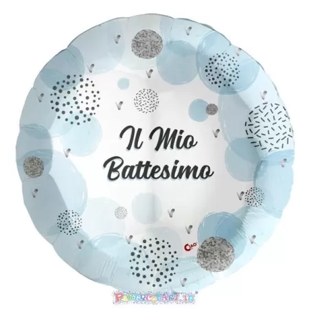 18" IL MIO BATTESIMO BLUE