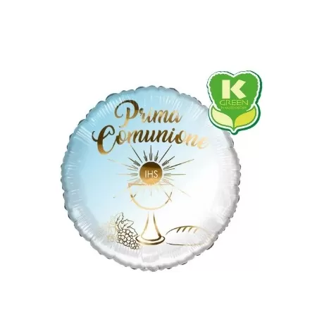 18" COMUNIONE CELESTE SFUMATO K-GREEN