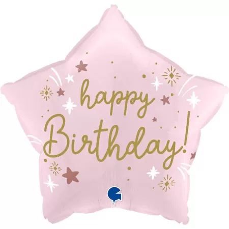 18" STELLA PINK BIRTHADAY