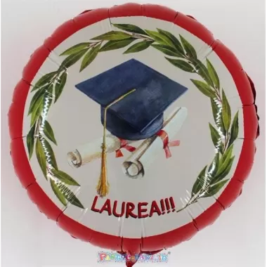18" LAUREA TOCCO E PERGAMENE