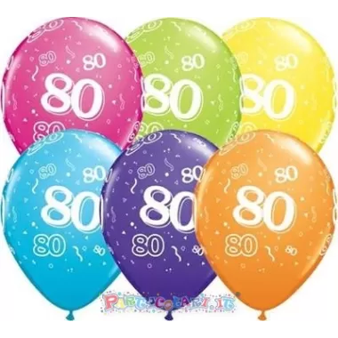 11" 80 ANNI ASSORTITO pz.25